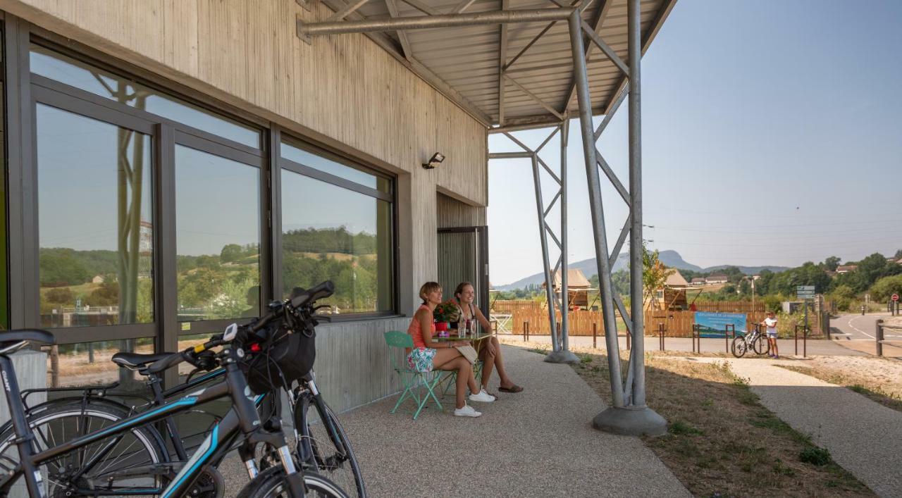 Virignin Les Lodges De La Viarhona - Tentes Lodges מראה חיצוני תמונה